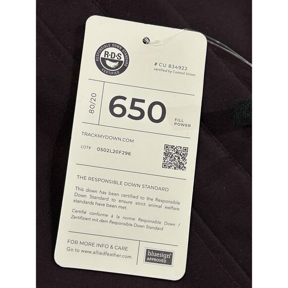 Eddie Bauer Superior 3.0 Down Parka Jacket Coat Womens XL Purple Plum 650 Fill - Picture 6 of 9